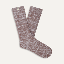 Rib Knit Slouchy Crew Sock