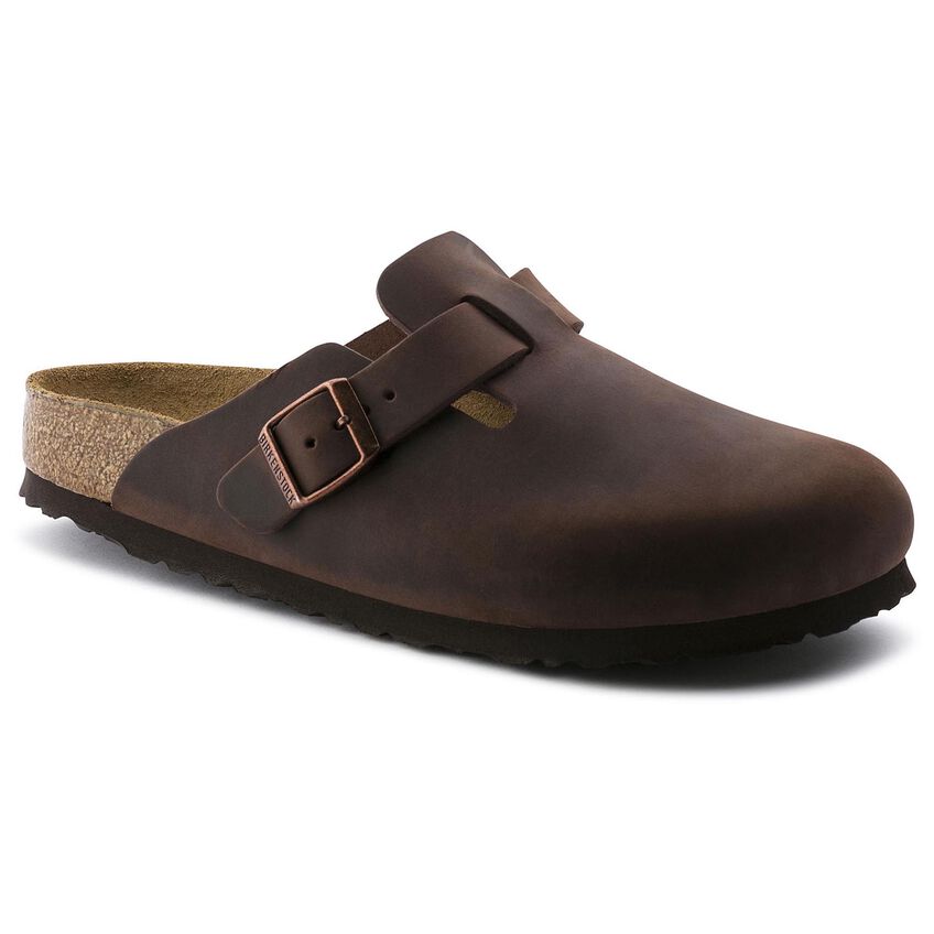 Boston Oiled Leather Soft Footbed